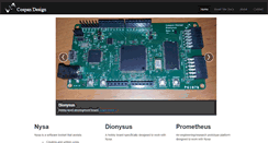 Desktop Screenshot of cospandesign.com